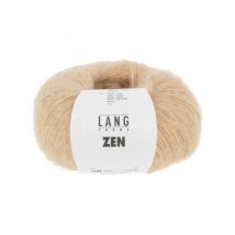 Pelote De Laine, Alpaga Et Soie À Tricoter Zen - 25gr - Lang Yarns 0028 Beige
