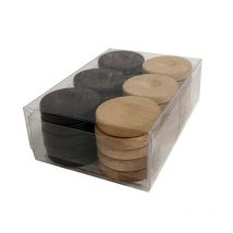 Set Pions Bois 36mm Backgammon - Manopoulos