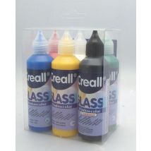 Peinture Repositionnable Pour Vitres Kit 6 Pièces - Creall
