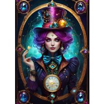 Puzzle 500 Pièces - Violet - Steampunk Collection - Bluebird Puzzle