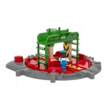 Plaque Tournante Et Personnage - Brio World - 33476 - Accessoire Circuit Train - Brio