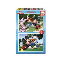 2 Puzzles De 48 Pieces Mickey Et Ses Amis - Educa Borras
