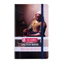 Carnet - Croquis - Dessin - Notes - 13x21cm - 80pages - Couverture Tableau La Laitière - Royal Talens
