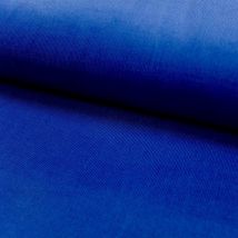 Tissu Velours Milleraies Bleu Roi - Au Mètre - Craftine