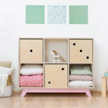 Meuble De Rangement Nabosky Rose 2x3 - Benlemi