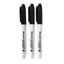 Marqueur Permanent Noir 3 Pointes Différentes - Megacrea DIY