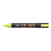 Lot De 6 Marqueurs Pc5m Pointe Conique Moyenne Jaune Fluo Posca - Posca