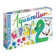 Aquarellum Junior Dinosaures - Peinture - Sentosphere - 6511 - Loisirs Creatifs - Sentosphère