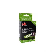 Hp 302xl Pack De 2 Cartouches Compatibles H-302xl Upprint - Print 3E