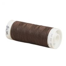 Bobine Fil Polyester 200m Oeko Tex Fabriqué En Europe Brun Café - MyMercerie