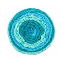 Fil De Laine Lolly Pop Pour Écharpes 150 Gr ! - Grundl - Certifié Oeko-tex 10 Bleu - Gründl