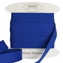 Biais Coton Bleu Roi 18mm Par 5 Mètres – Designers-factory - Designers-factory