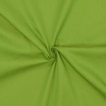 Tissu Popeline De Coton Vert Anis - Designers-factory (1m X 1m46) - Designers-factory