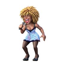 Tina Turner - Figurine Minix Tina Turner 12 Cm