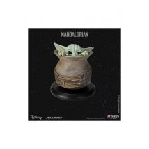 Star Wars : The Mandalorian Classic Collection - Statuette 1/5 Grogu In The Jar 9 Cm - Attakus