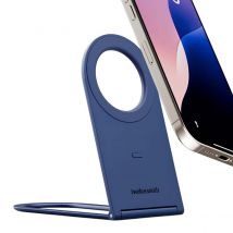 Twelve South Support Magsafe Pour Iphone Ultra Fin Et Pliable Série Curve Nano Bleu
