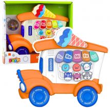 Piano Éducatif Électronique Orange Pour Tout Petits En Forme De Boutique Glaces - D toys