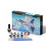 Maquette F-22 advanced Fighter Super Set - Mister Craft Hobby Kits