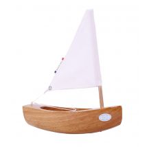 Bateau Le Bâchi Bois Naturel 17cm - Maison Tirot
