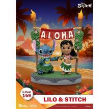 Lilo & Stitch - Diorama D-stage Lilo & Stitch 16 Cm - Beast Kingdom