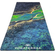 Tapis De Yoga Antidérapant Kanana Suédé-caoutchouc Naturel Ligne Voyage 183x61x0,1 Cm Poids 1,25 Kg - Yogaterrae