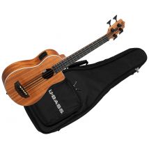 Scout Mahogany U-bass Cutaway + Housse Kala