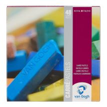 Pastels - Carrés De Couleur - Van Gogh - Assortiment De 48 Pièces - Royal Talens