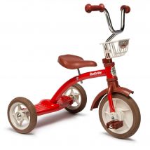 Tricycle Rétro En Métal Rouge 10283 - Italtrike