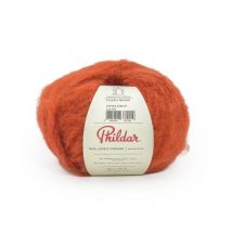 Pelote De Mohair À Tricoter Phil Lovely Mohair - Phildar Pumpkin Orange
