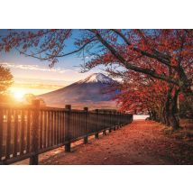 Puzzle 1000 Pièces - Photo Odyssée : Mont Fuji , Japon - Trefl