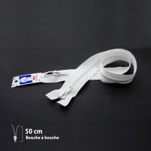 Fermeture Éclair Z60 - Bouche À Bouche Moulée 6mm - 50 Cm - Eclair Prym