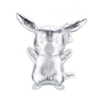 Pokémon 25e Anniversaire - Peluche Select Version Argent Pikachu 30 Cm - BOTI