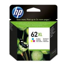 62xl Cartouche D'Encre Trois Couleurs Grande Capacité Authentique (c2p07ae) Pour Officejet Mobile 250, Envy 5540/5640/7640 - HP