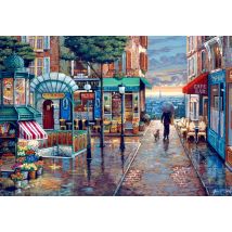 Puzzle 1000 Pièces - Rainy Day Stroll - Bluebird Puzzle