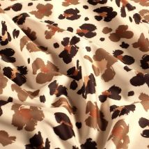 Tissu Maillot De Bain Liora Sur Fond Beige - Craftine