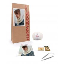 Kit Tricot Snood Femme Disco Ecru Tu - Phildar