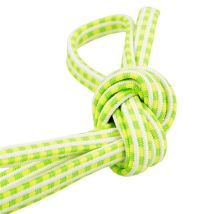 Bobine 25m Elastique Rectangle 6 Mm Jaune Et Vert Fluo - Stephanoise