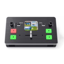 Table De Mixage Multicaméra 4 Canaux Avec Écran Tft 2.0 Pouces Pour Diffusion En Direct Yonis - Yonis