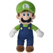 Peluche Luigi 24 Cm - Plombier - Nintendo - Peluche Licence Super Mario - Nicotoy