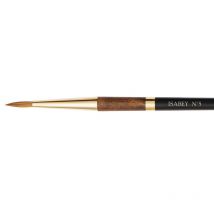 Pinceau - Rond Fin - Aquarelle - Isabey - Martre Kolinsky Pure - 6227i - N°5 - Fibres Naturelles