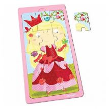 Puzzle En Bois - Princesse - Jura Toys