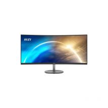 Msi Pro Mp341cq Écran Led Incurvé 34 3440 X 1440 Uwqhd 100 Hz Va 300 Cd M² 3000 1 4 Ms 2xhdmi, Displayport Haut Parleurs - Msi