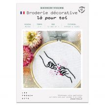 Coffret Diy - Broderie Décorative - Solidarité - Infocrea