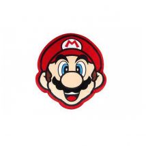672nin043 Coussin En Peluche Tete De Mario - 40 Cm - World And Trade Technologies