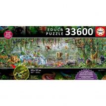 Puzzle La Vie Sauvage 33600 Pièces - Educa - Animaux - Educa