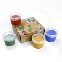 Peinture À Doigts aki Naturelle & Vegan Bio, Set De 4 Pots - Neogrün