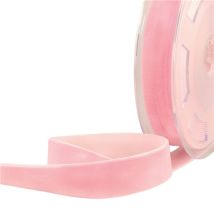 Bobine 10m Velours Haute Densité Rose - MyMercerie