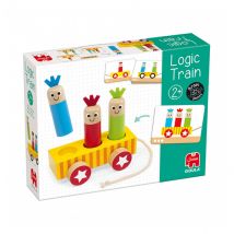 Logic Train En Bois A Assembler - Goula