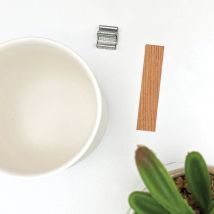 Verre À Bougie En Céramique Blanche - Joli'Essence