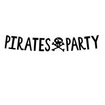 Guirlande Pirates Party (2 M) - Pirate Le Rouge - PartyDeco